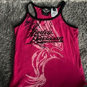 Harley-Davidson Hot Pink Women's Tank Top